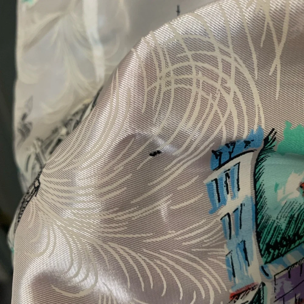 Vintage Paris Landmark Scarf